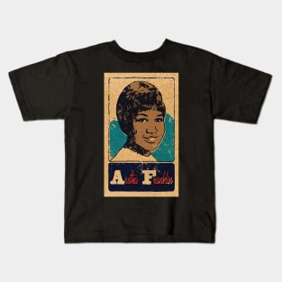 SOUL CARD ARETHA FRANKLIN Kids T-Shirt